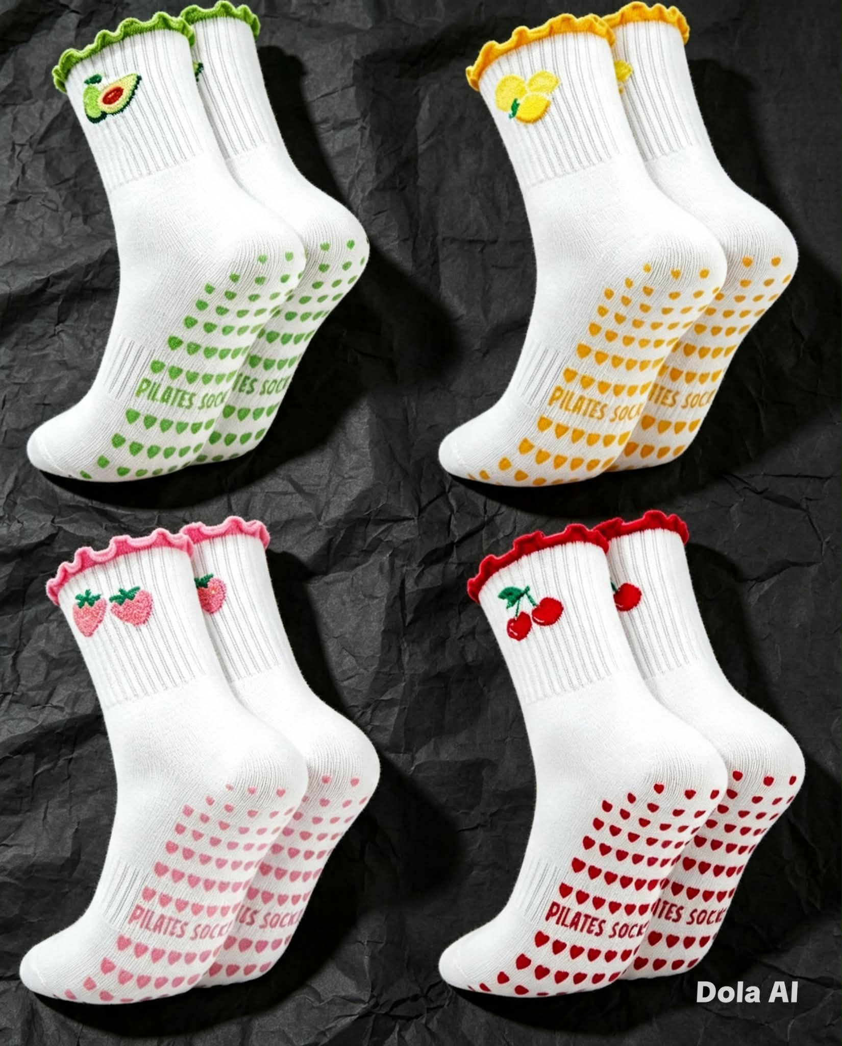 Pack of 4 pilate socks